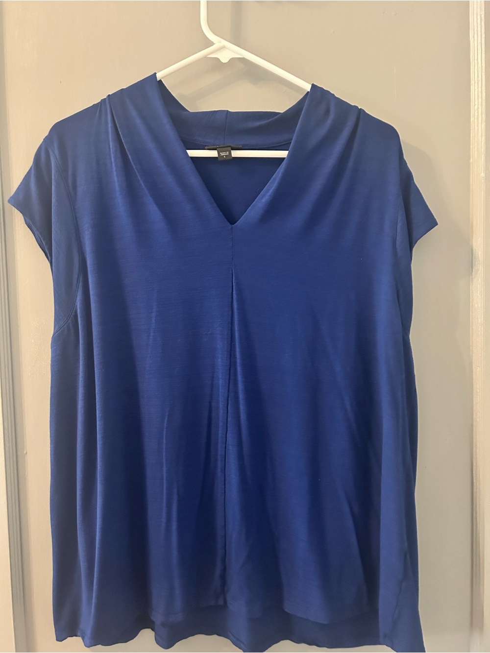 J. Jill Royal Blue V-Neck Relaxed Tunic